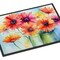 Edge Collections - 24" x 36" - Multicolor - Gerbera Daisies Doormat Indoor Outdoor Rug Non Slip Washable - 1 Piece